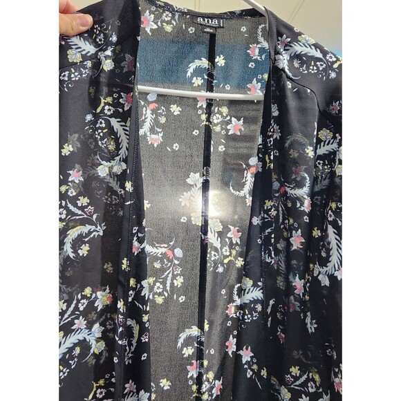 Ana Cover Up for Women Size 1X Floral Print Lightweight Sheer - Picture 9 of 9